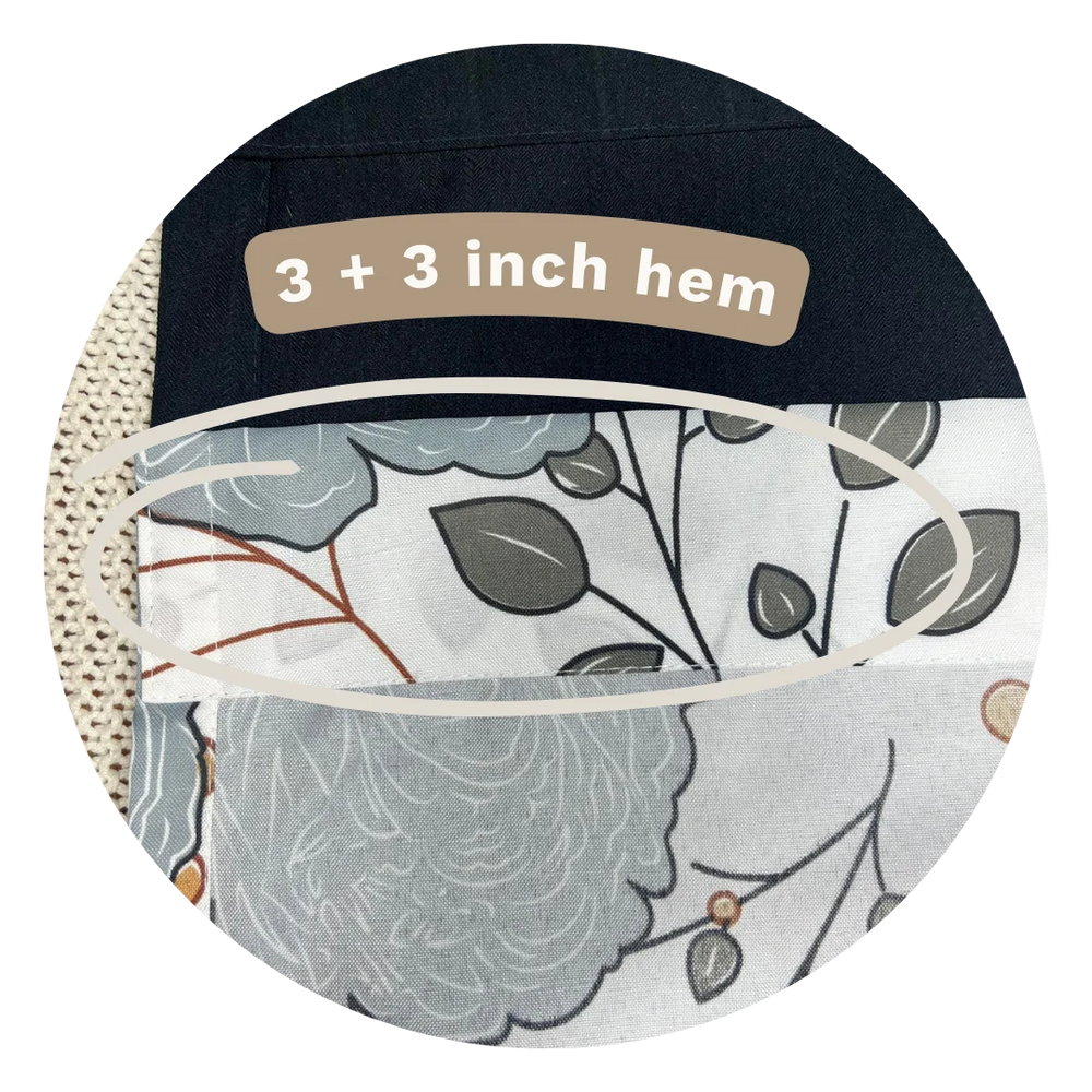 6-INCH HEM ALLOWANCE