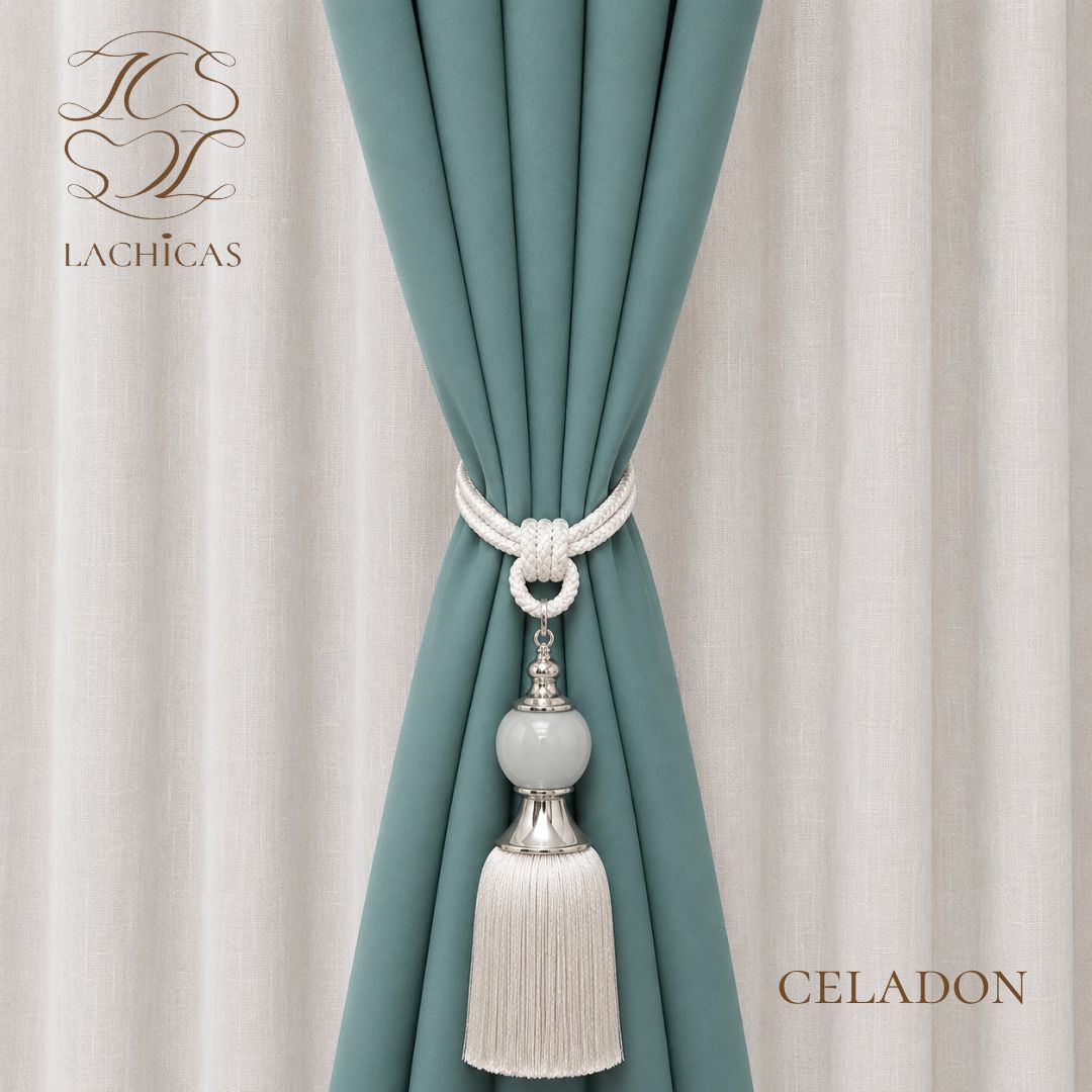 Premium Blockout Ring Curtains | Best Seller | Modern Bedroom & Window Drapes | 5ft-9ft | LACHICAS