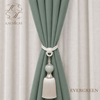 Premium Blockout Ring Curtains | Best Seller | Modern Bedroom & Window Drapes | 5ft-9ft | LACHICAS