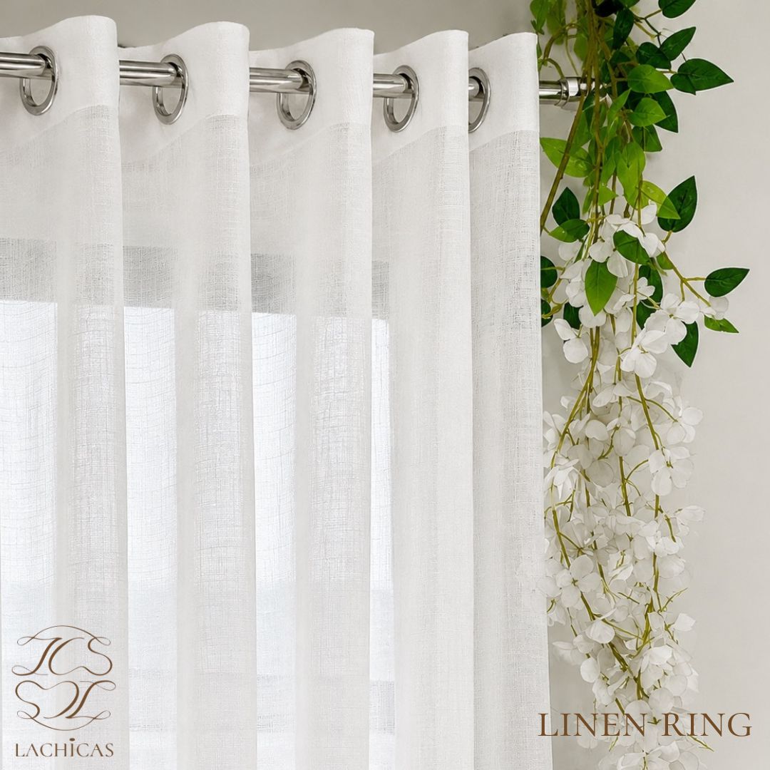 Premium Blockout Ring Curtains | Best Seller | Modern Bedroom & Window Drapes | 5ft-9ft | LACHICAS