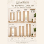 Premium Blockout Ring Curtains | Best Seller | Modern Bedroom & Window Drapes | 5ft-9ft | LACHICAS