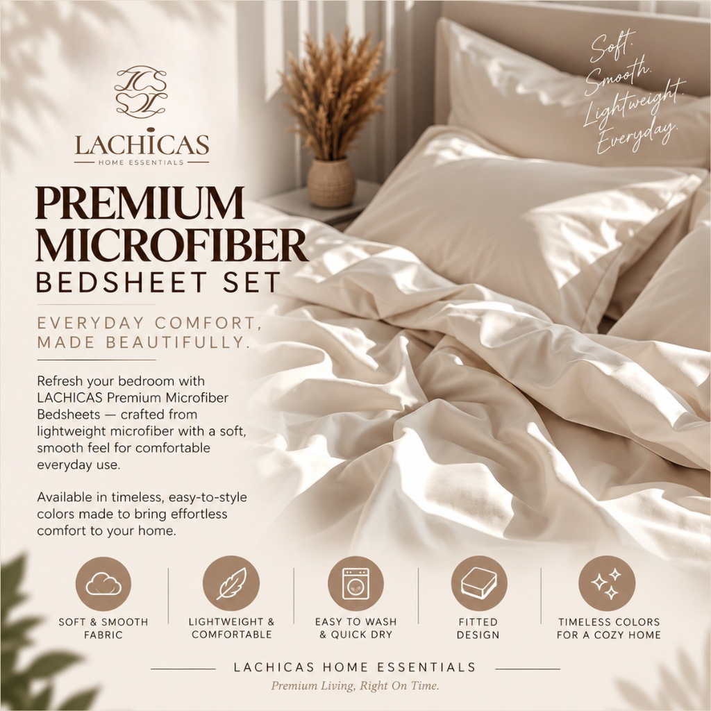 Microfiber Fitted Bedsheet Set