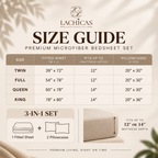 Microfiber Fitted Bedsheet Set