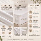 Microfiber Fitted Bedsheet Set