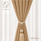 Premium Blockout Ring Curtains | Best Seller | Modern Bedroom & Window Drapes | 5ft-9ft | LACHICAS