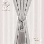 Premium Blockout Ring Curtains | Best Seller | Modern Bedroom & Window Drapes | 5ft-9ft | LACHICAS