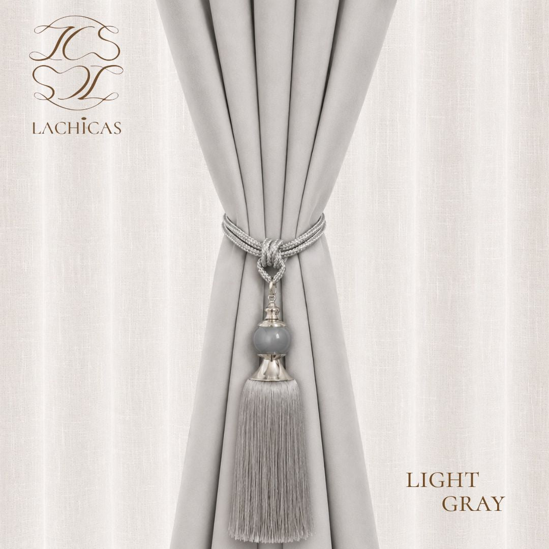 Premium Blockout Ring Curtains | Best Seller | Modern Bedroom & Window Drapes | 5ft-9ft | LACHICAS