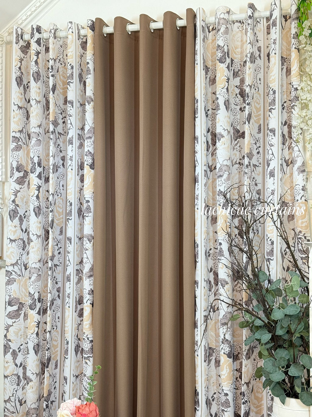 NON BLOCKOUT 3in1 & 5in1 Calypso Vintage Print + Peanut Plain