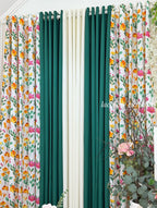 3in1 & 5in1  NON BLOCKOUT Bloom Floral Print + Viva Magenta