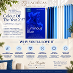WGSN Color of the Year 2027 Luminous Blue | Non-Blockout | 3in1 & 5in1 Set