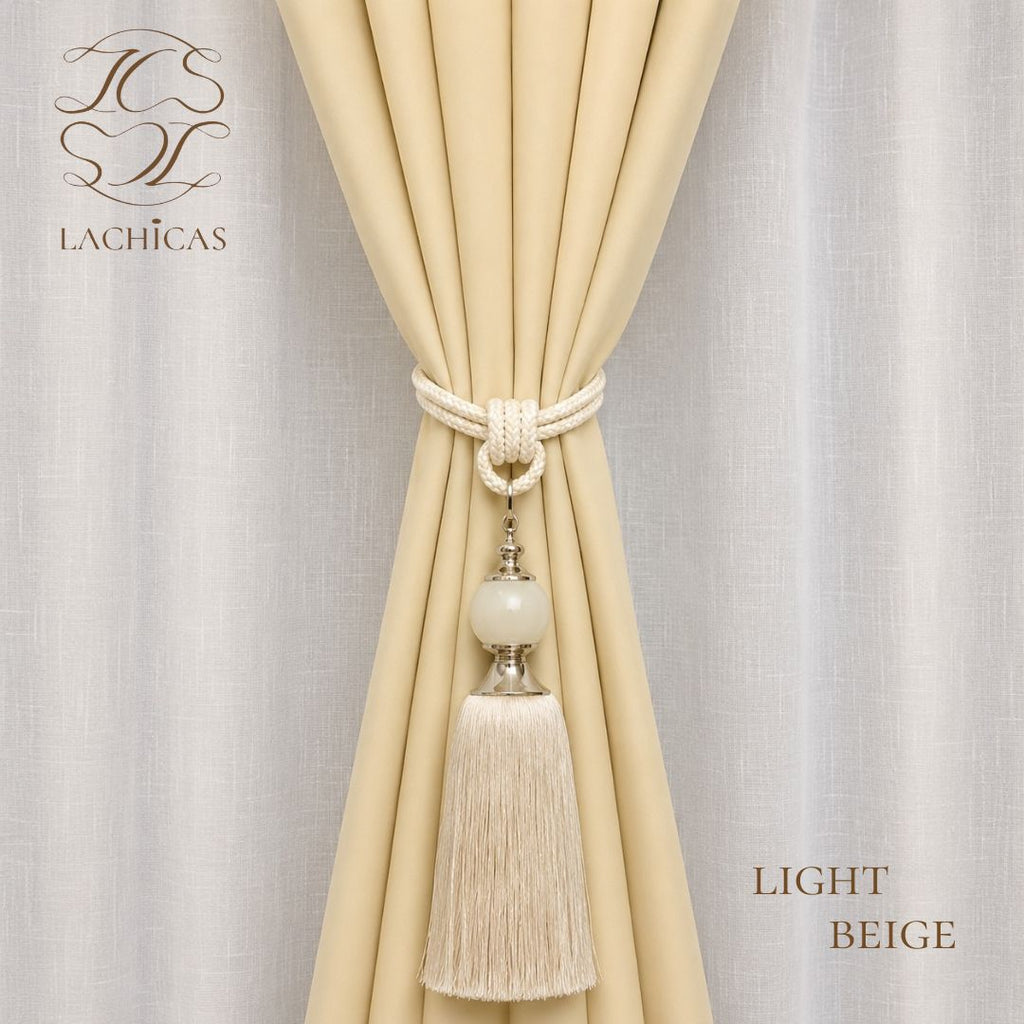 Premium Blockout Ring Curtains | Best Seller | Modern Bedroom & Window Drapes | 5ft-9ft | LACHICAS