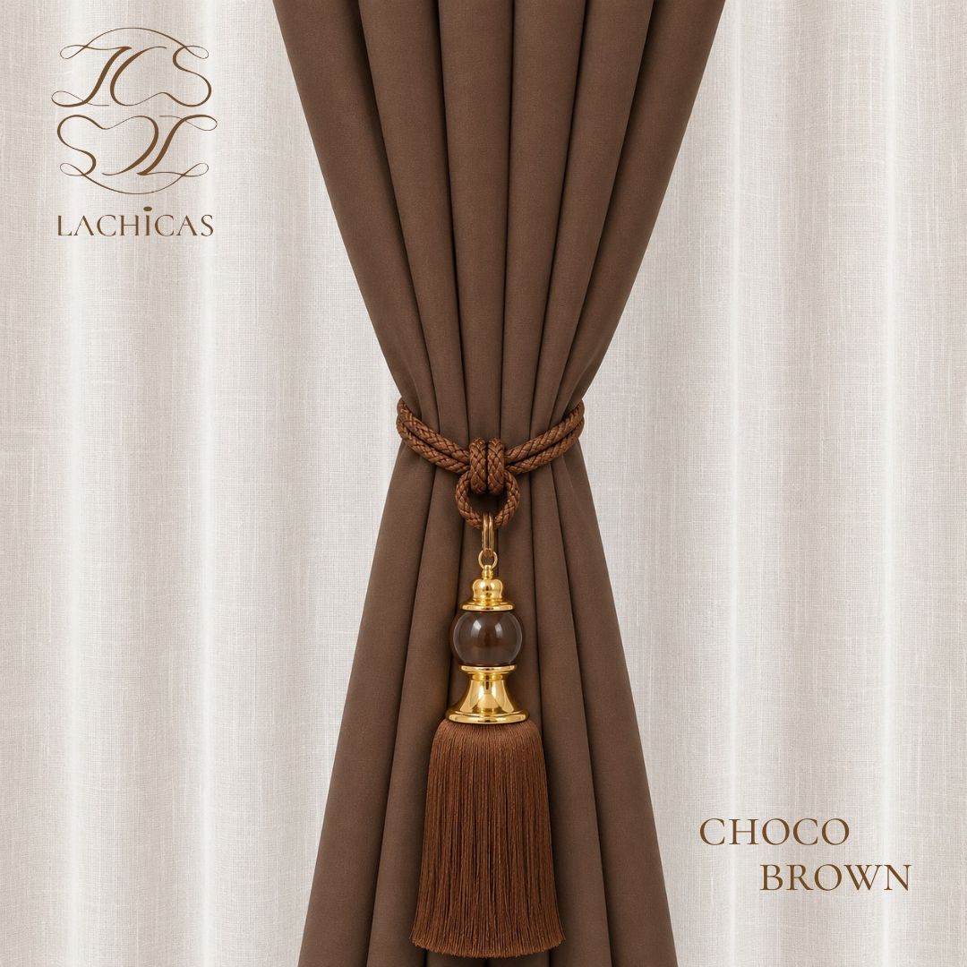 Premium Blockout Ring Curtains | Best Seller | Modern Bedroom & Window Drapes | 5ft-9ft | LACHICAS