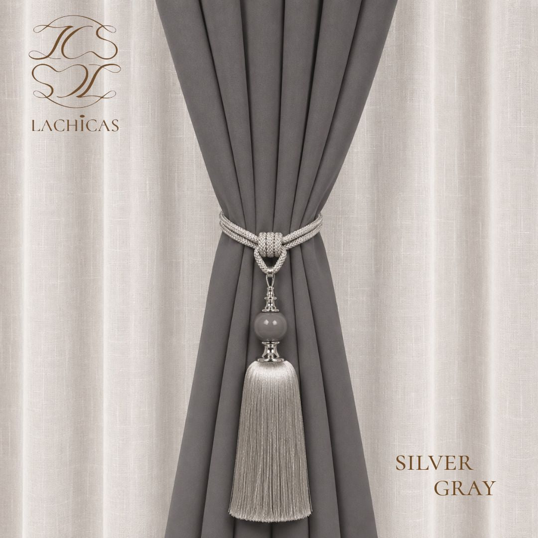 Premium Blockout Ring Curtains | Best Seller | Modern Bedroom & Window Drapes | 5ft-9ft | LACHICAS