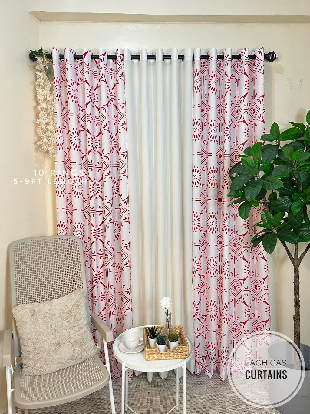 NON-BLOCKOUT 3in1 & 5in1   Illusion Red - Cream Combination