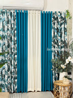 Non-Blockout Color of the Year Series Begonia Gray - Teal Blue Combi