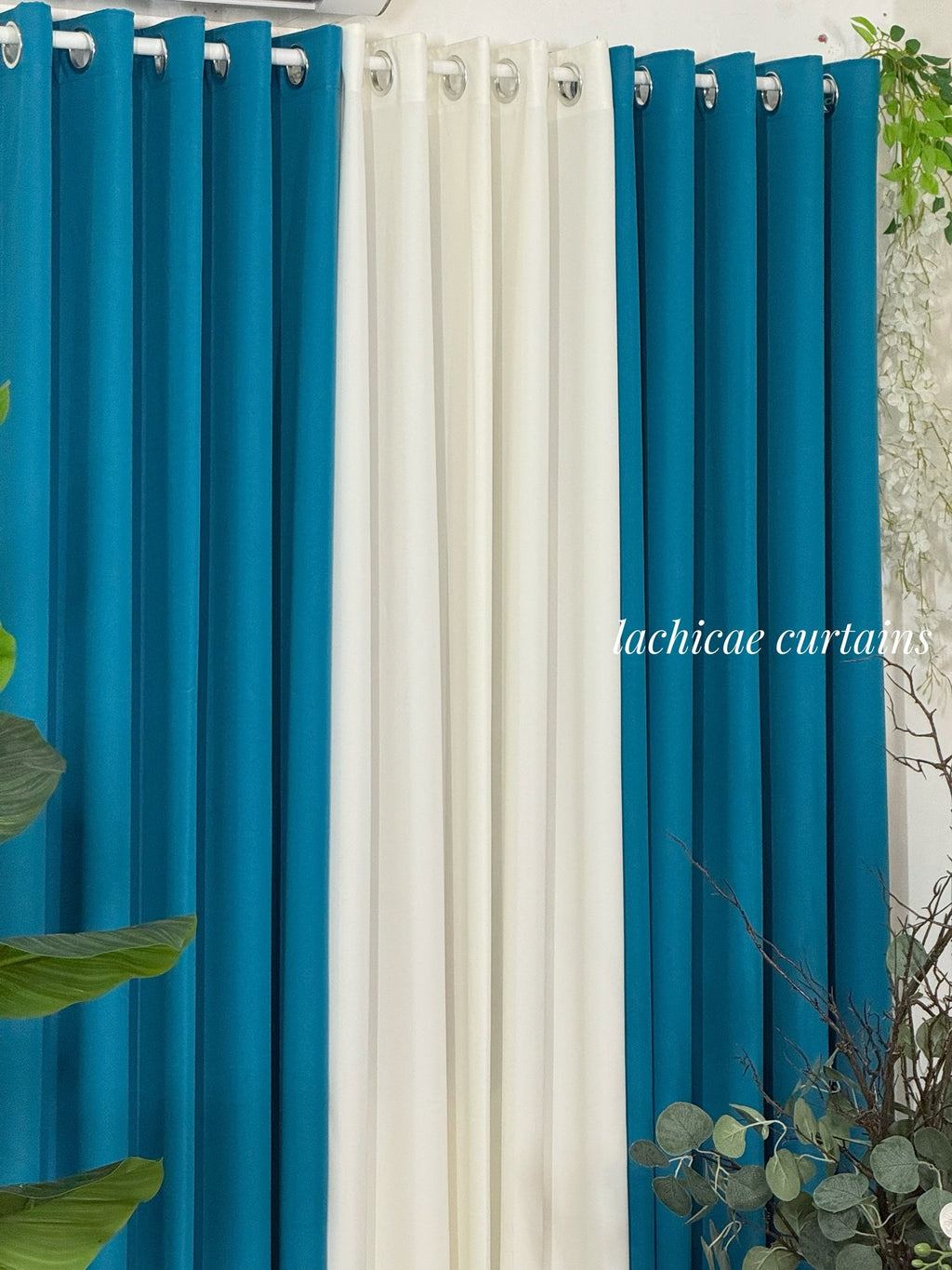 5in1&3in1 Non-Blockout Color of the Year Series Teal and Powder Blue Combi