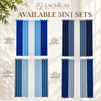 WGSN Color of the Year 2027 Luminous Blue | Non-Blockout | 3in1 & 5in1 Set