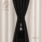 Premium Blockout Ring Curtains | Best Seller | Modern Bedroom & Window Drapes | 5ft-9ft | LACHICAS