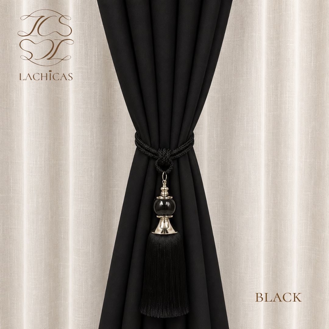 Premium Blockout Ring Curtains | Best Seller | Modern Bedroom & Window Drapes | 5ft-9ft | LACHICAS