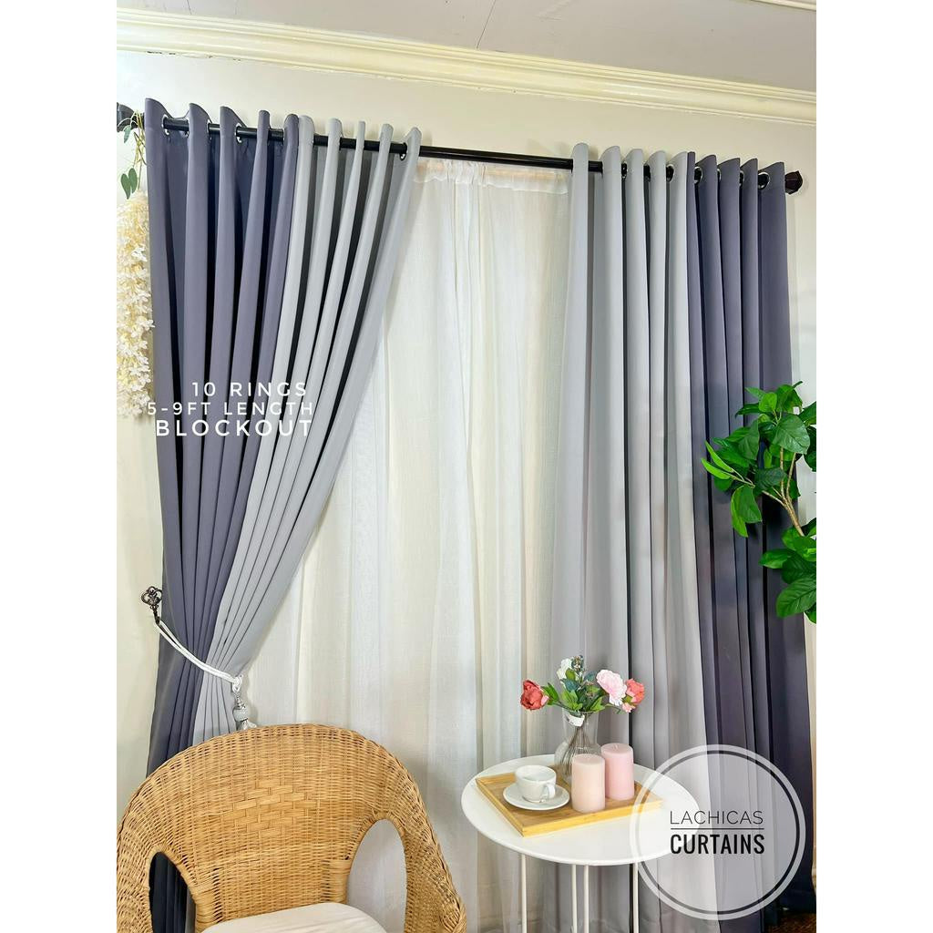 BLOCKOUT PER PC!! Silver Gray - Light Gray