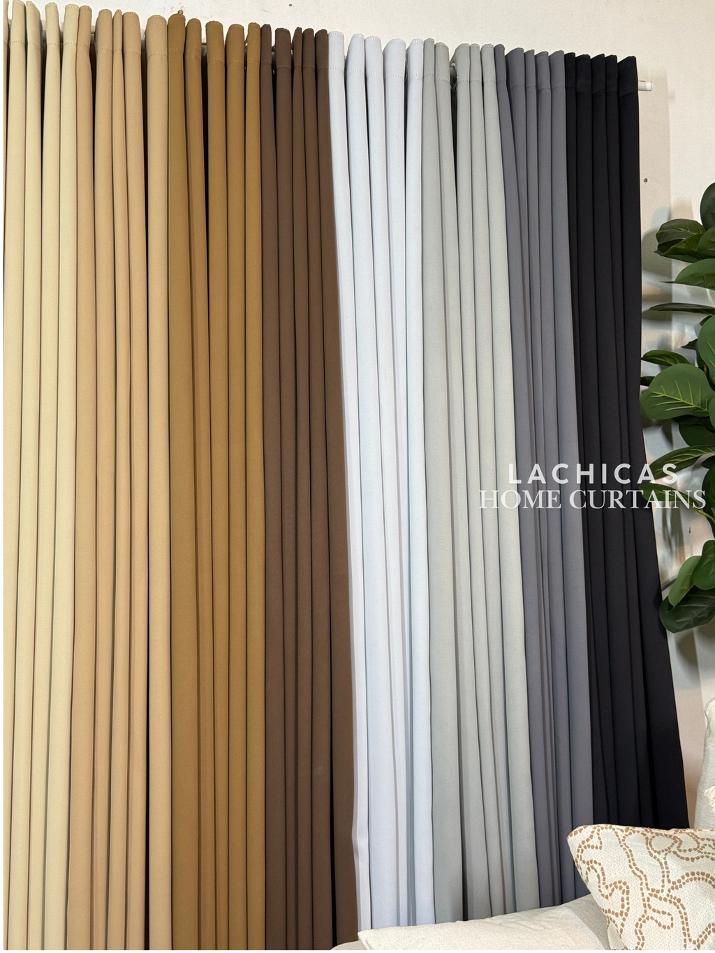 Best Seller Blockout Neutral Colors Collection | Sold Per PC | 10 Rings | High-Quality Dimmer