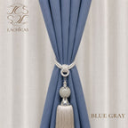 Premium Blockout Ring Curtains | Best Seller | Modern Bedroom & Window Drapes | 5ft-9ft | LACHICAS