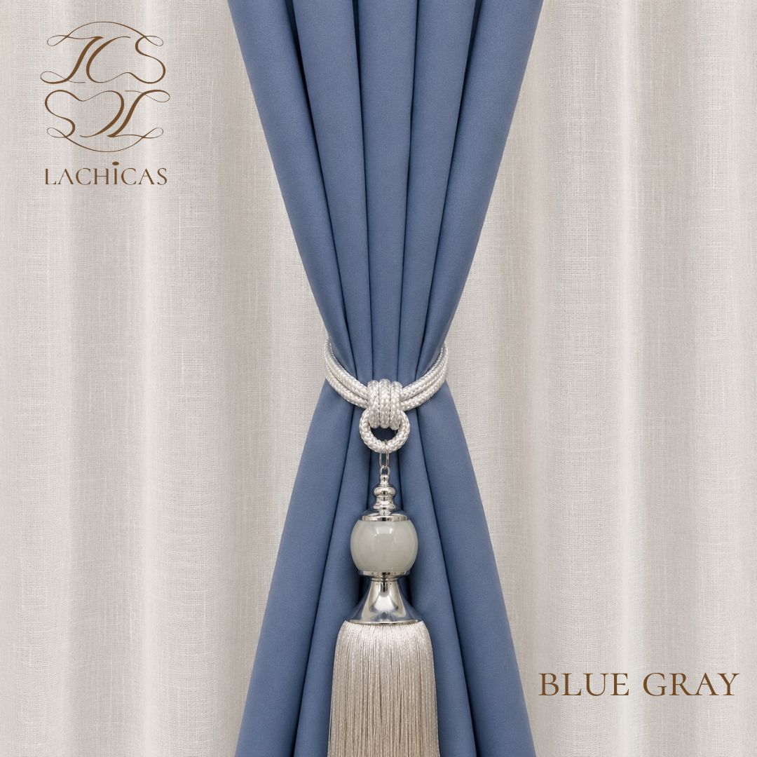 Premium Blockout Ring Curtains | Best Seller | Modern Bedroom & Window Drapes | 5ft-9ft | LACHICAS