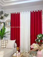 NON-BLOCKOUT 3in1 & 5in1   Illusion Red - Cream Combination