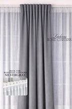Lachicas Japandi Back-Tab/Rod Pocket Blockout Curtain | Easy to Install | Easy to Wash