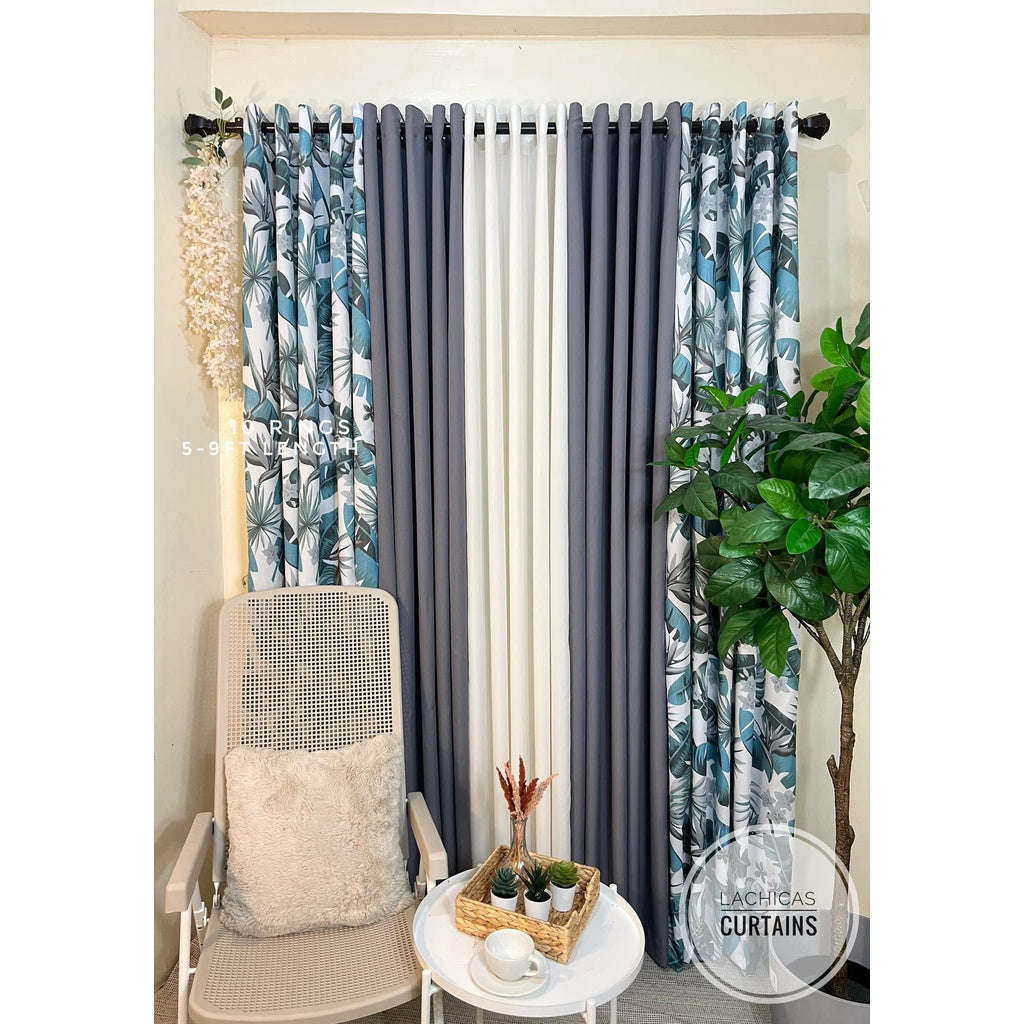 3in1 & 5in1 NON-BLOCKOUT Bergonia Gray - Silver Gray Combi