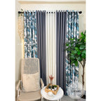 Per PC NON-BLOCKOUT Print Bergonia Gray - Silver Gray