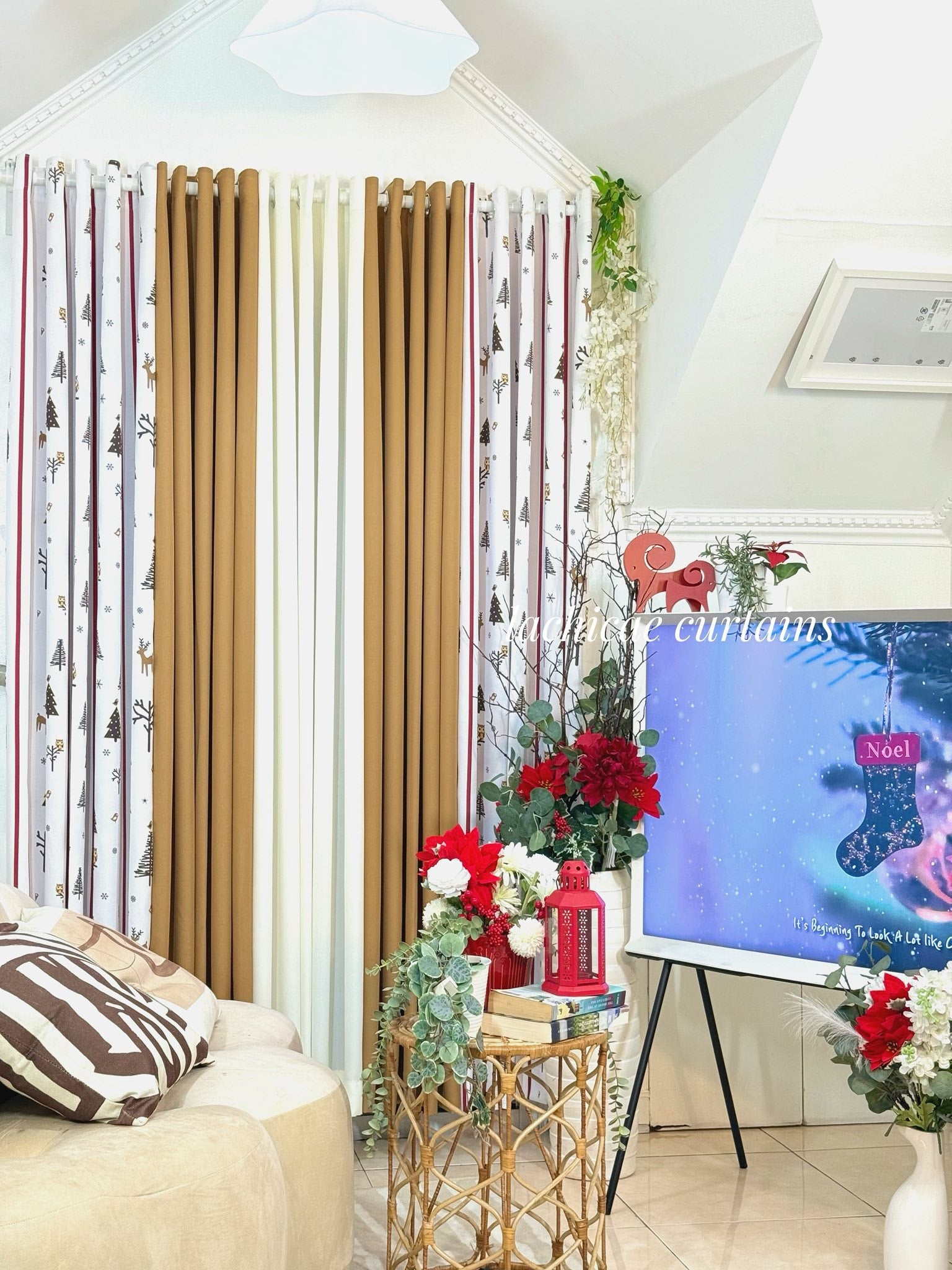 NON BLOCKOUT 3in1&5in1 Nordic Christmas - Wood Combination 10 Rings