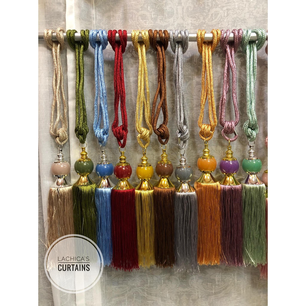 CURTAIN TASSEL!! CURTAIN TIEBACK!! CURTAIN DECORATION!! SOLD PER PC!!