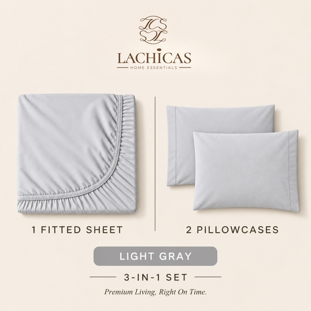 Microfiber Fitted Bedsheet Set