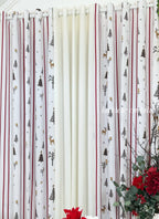 NON BLOCKOUT 3in1&5in1 Nordic Christmas - Light Beige Modern Combination 10 Rings