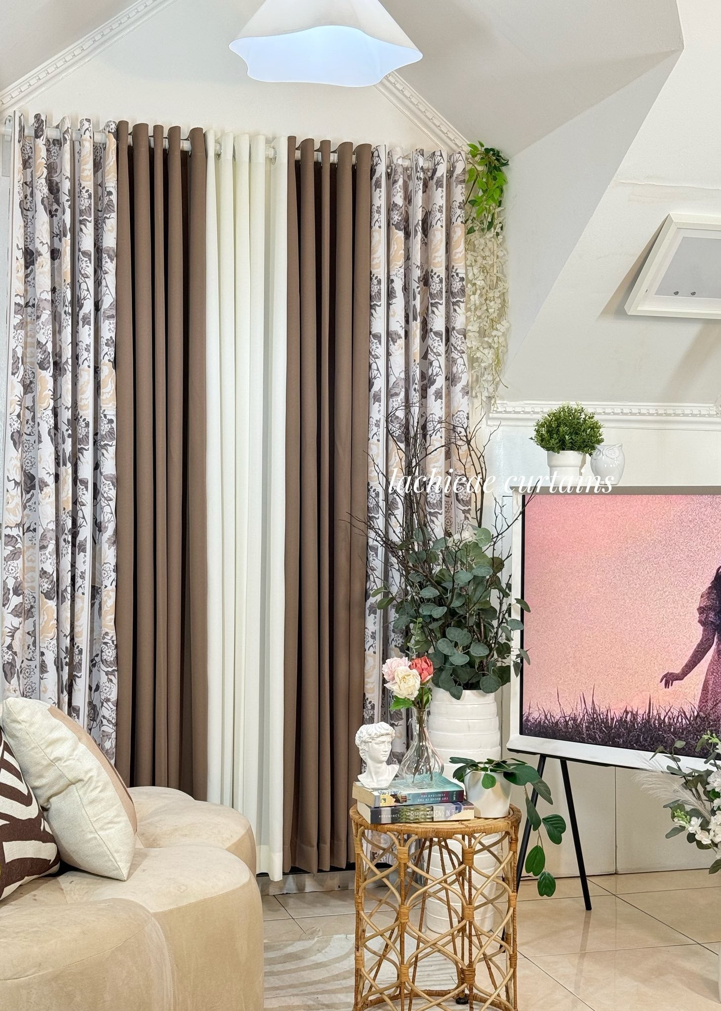 NON BLOCKOUT 3in1 & 5in1 Calypso Vintage Print + Peanut Plain