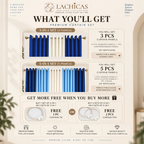 WGSN Color of the Year 2027 Luminous Blue | Non-Blockout | 3in1 & 5in1 Set