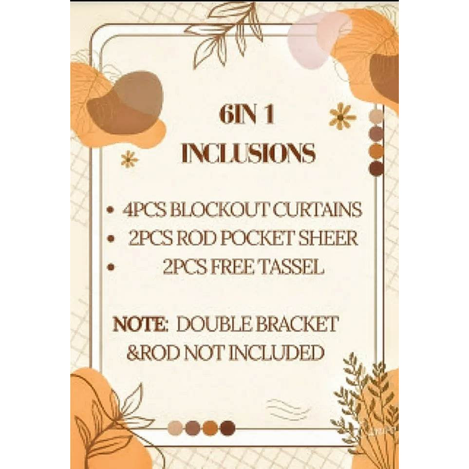 BLOCKOUT 6IN1 Wood -  Light Beige