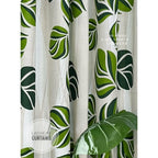 NON BLOCKOUT PLANTITO PLANTITA 10 RINGS CURTAINS - COLINDALE GREEN SOLD PER PC