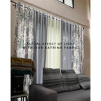 NON BLOCKOUTSold Per Pc!! New Christmas Joy Cream - Olive Green Holiday Curtains 10