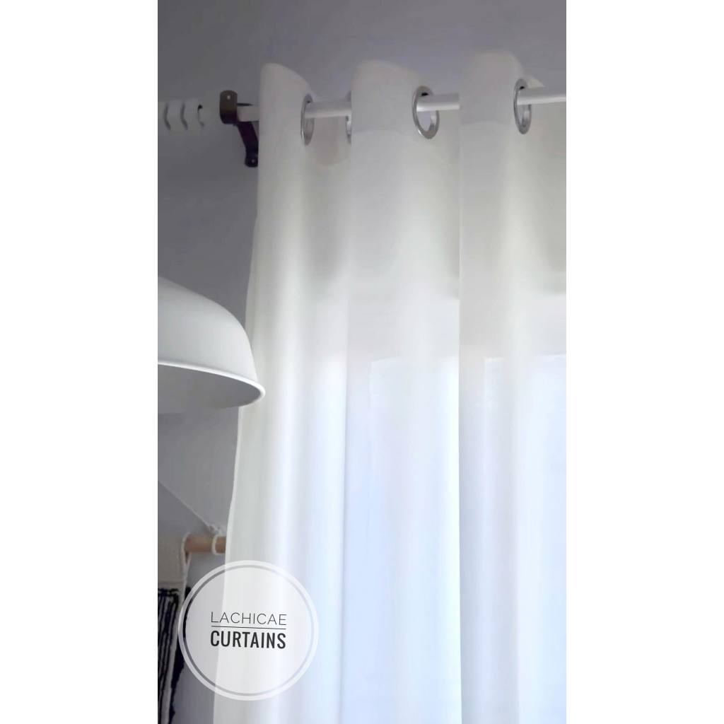 NON BLOCKOUT LINEN RING/LINEN NON RING CURTAINS