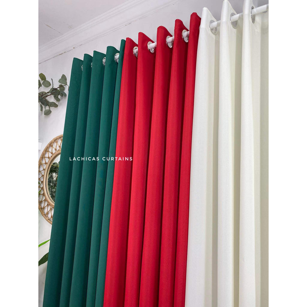 NON BLOCK OUT Christmas Green - Christmas Red