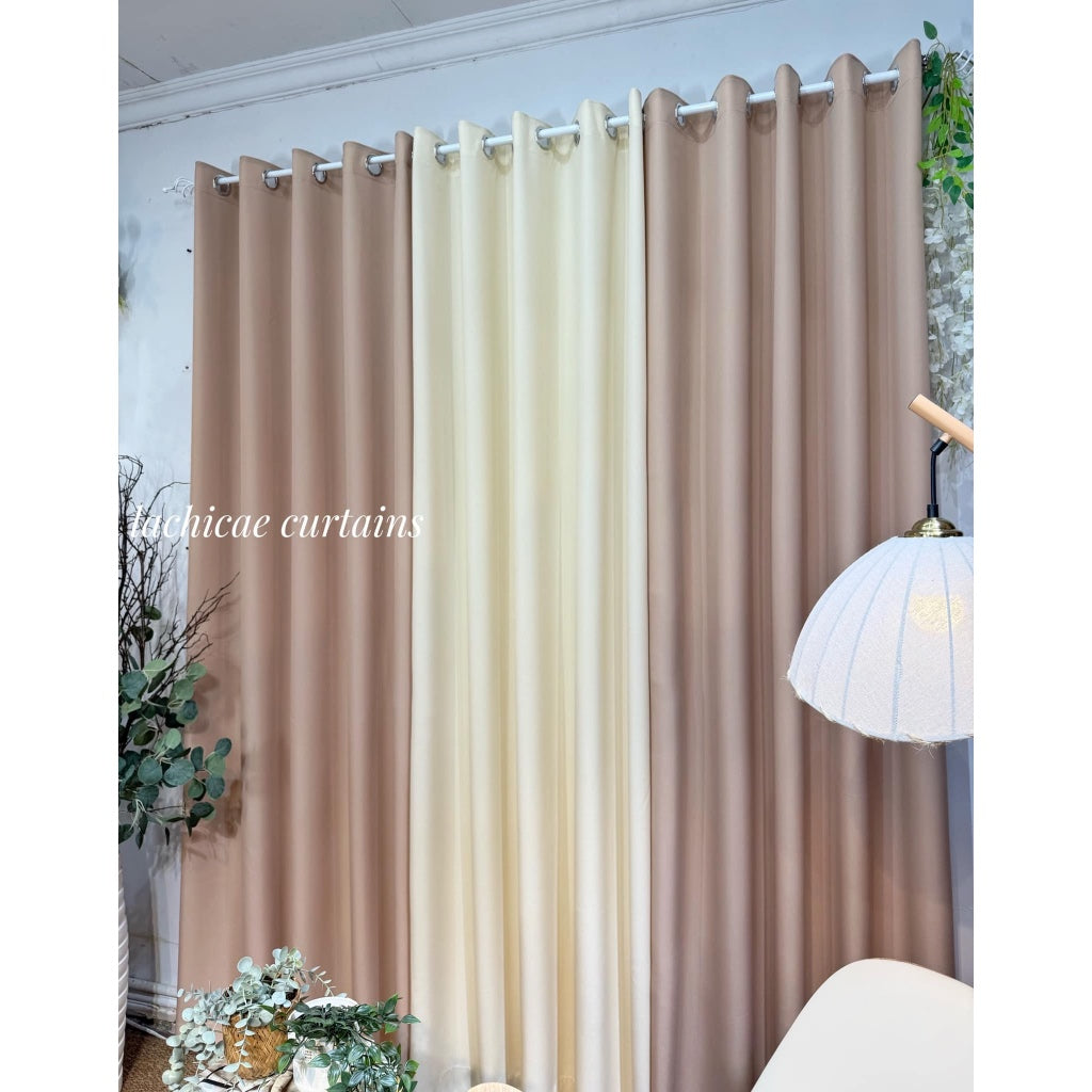 3in1&5in1  NON BLOCKOUT Mocha Mousse -Light Beige