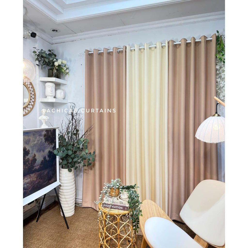 3in1&5in1  NON BLOCKOUT Mocha Mousse -Light Beige