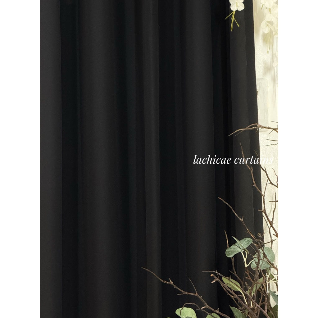 Per PC BROCADE SEMI-BLOCKOUT Riviera Black- Katrina Black