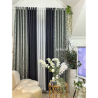 Per PC BROCADE SEMI-BLOCKOUT Riviera Gray - Charcoal