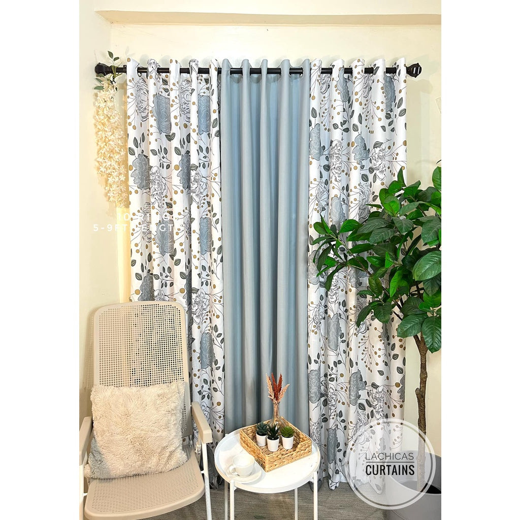 3in1&5in1 NON BLOCK OUT Print Camella Gray - Light Gray