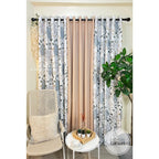 3in1&5in1 NON-BLOCKOUT Print Camella Gray -  Peach Fuzz