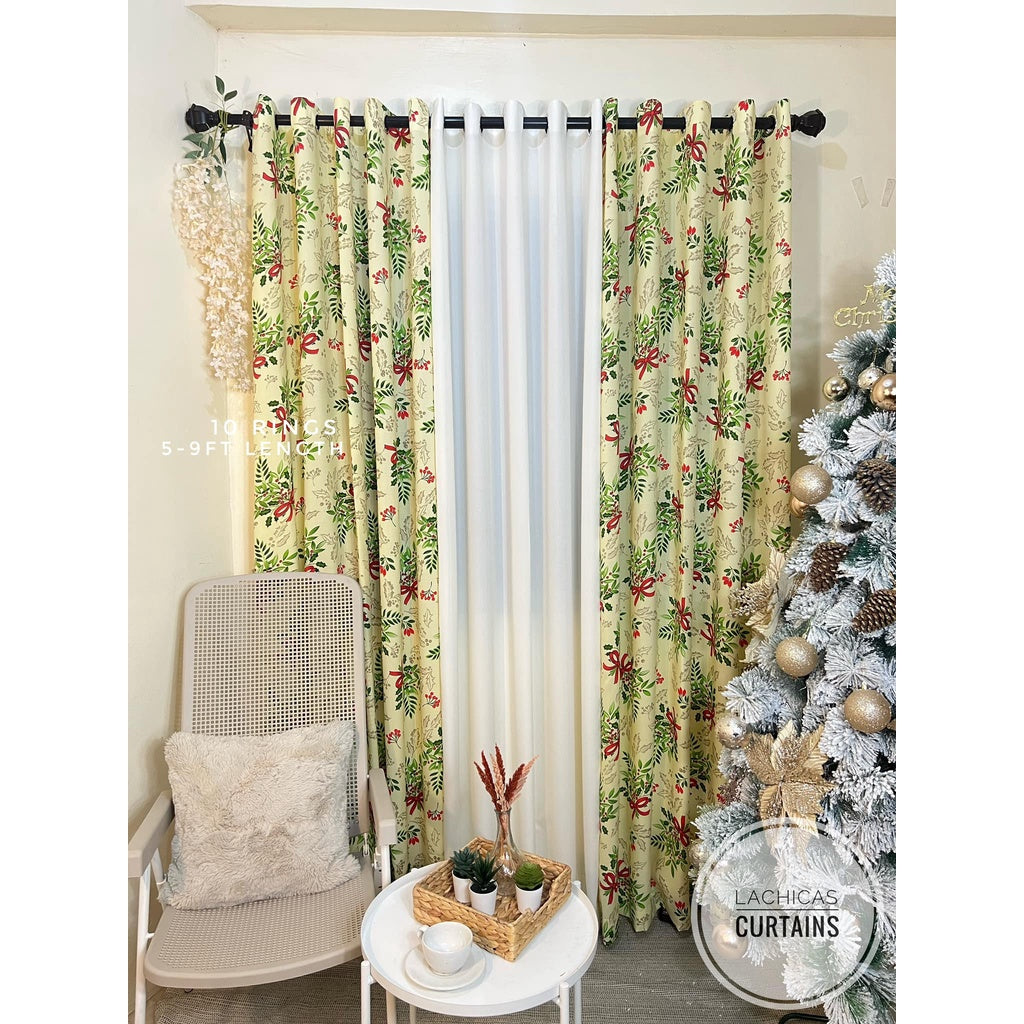 NON BLOCKOUT 3in1&5in1  Christmas Joy Cream - Olive Green