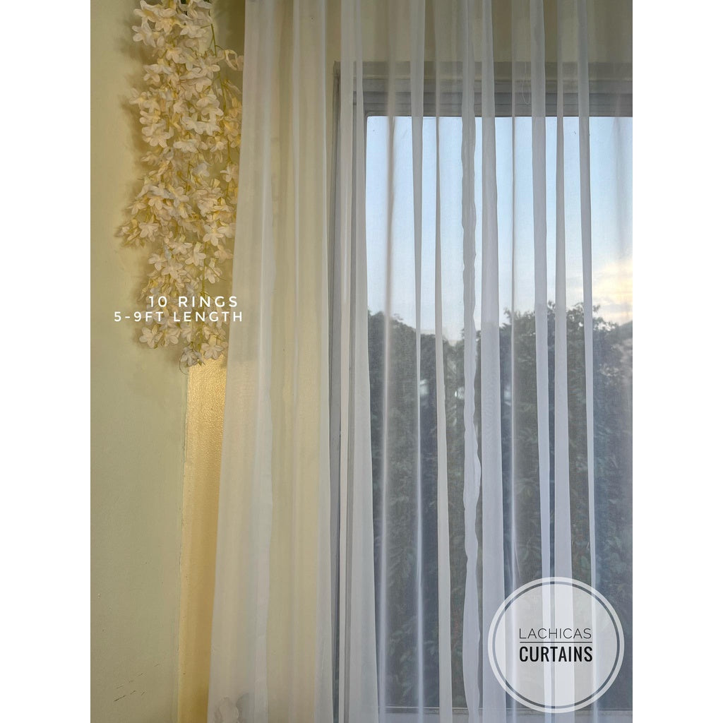 NON BLOCKOUT LINEN RING/LINEN NON RING CURTAINS